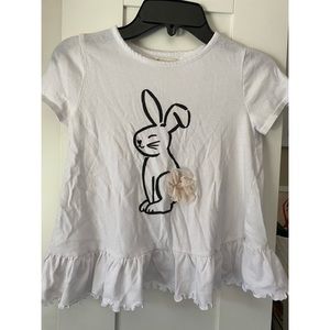 Trucker + Tate Ruffle Graphic Shirt